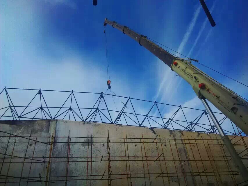 灵宝食堂网架结构工程